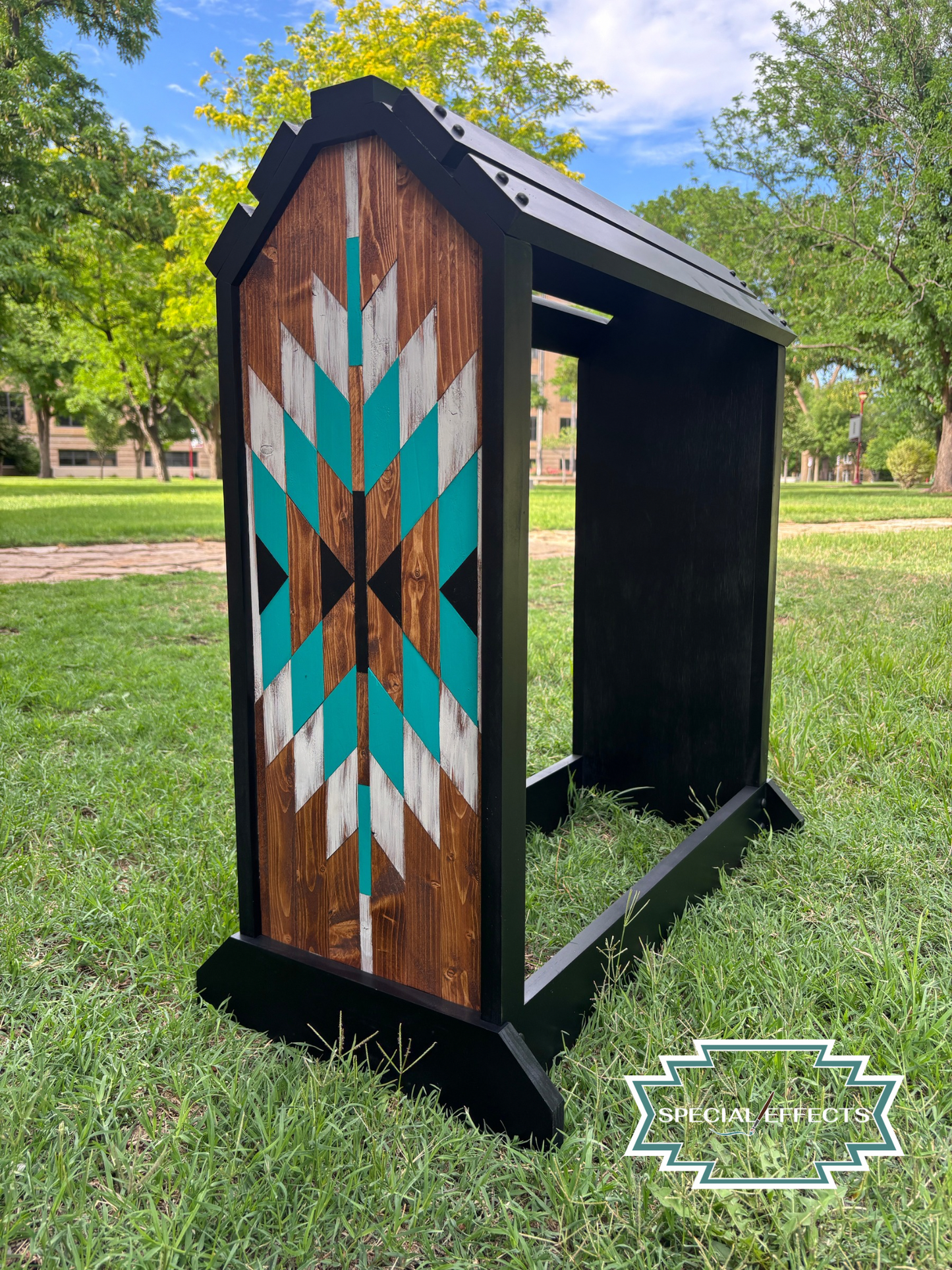 Custom Handcrafted Wood Saddle Rack | Fully Personalized