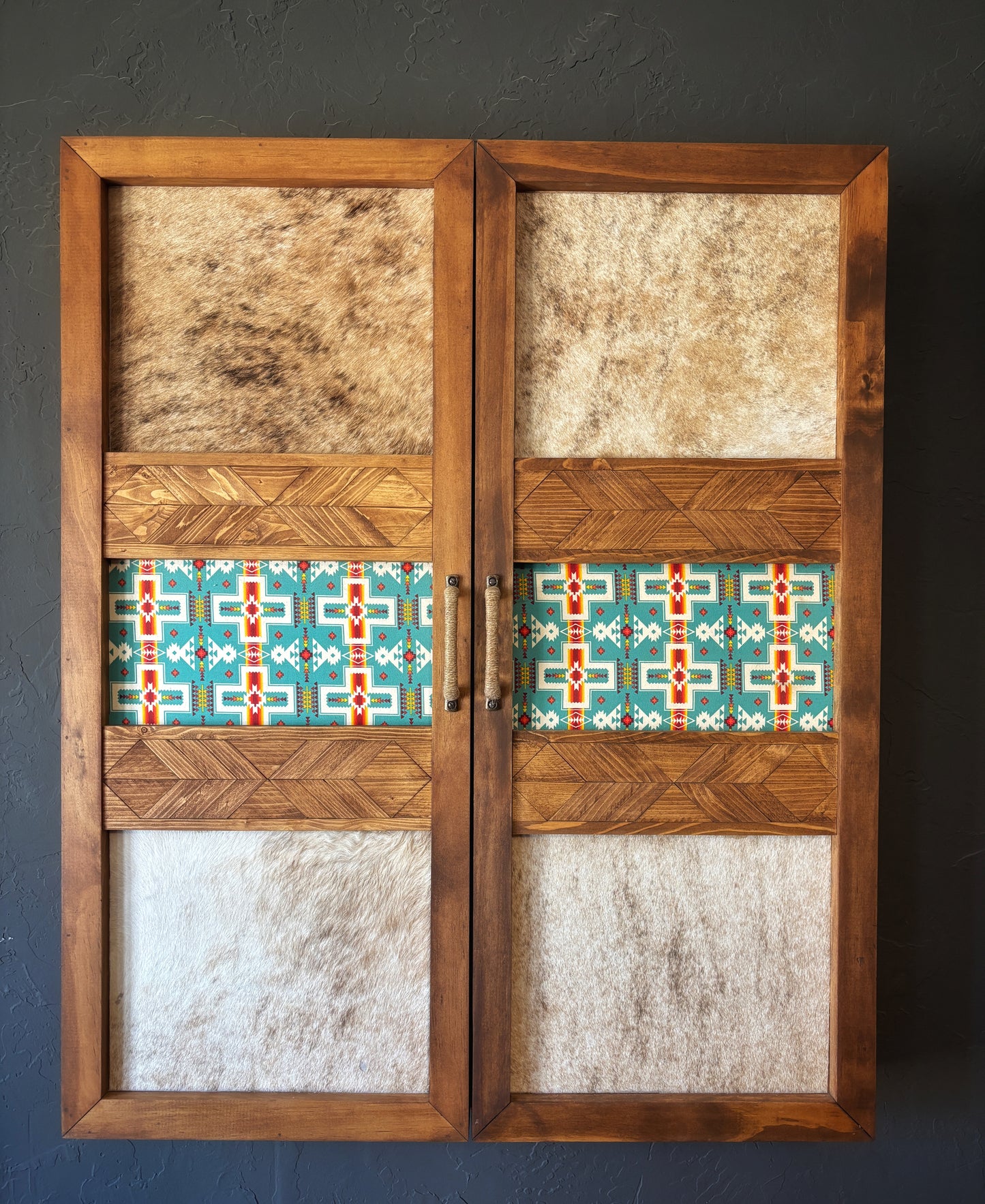 Custom Western Jewelry Cabinet — Deposit to Begin Production